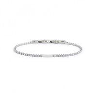 Bracciale Marlù Uomo Man in Acciaio Cristallo 1BR0067-W - 1BR0067-W